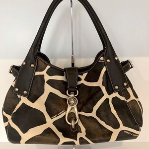 Authentic Dooney & Bourke Giraffe Annalisa Satchel